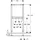 Geberit Duofix Element für Dusche und Badewanne 112 cm