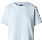 The North Face Cropped Simple Dome T-Shirt Barely Blue S