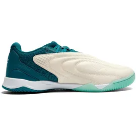 Puma Ibero V Hallen-Fußballschuhe Unisex Sugared Almond/Emerald Ice/Mint Jelly/Schwarz 39