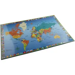 10x Exacompta 29790E Schreibunterlage extra starkem Karton, Vorder- und Rückseite aus PVC, 37,5 x 57,5 cm, Weltbild