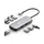 NOVOO USB-C-Hub, 7 in 1, Adapter USB C auf HDMI, 4 K, USB-C-Hub mit Ethernet, 4 x USB, 100 W PD Ladeanschluss, Mulitport Dock USB C Adapter kompatibel mit MacBook Pro MacBook Air
