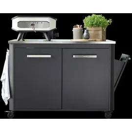 cozze Grillbesteck Edelstahl Schwarz