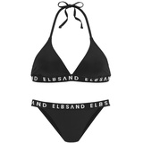 Elbsand Triangel-Bikini, schwarz