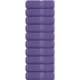 vidaXL Waschhandtücher 10 Stück Frogn Lila 30x30 cm 100% Baumwolle