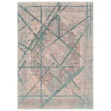 Musterring Vintage Teppich Arizona 160 x 230 cm Mischgewebe Blau / Grau