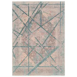 Musterring Vintage Teppich Arizona 160 x 230 cm Mischgewebe Blau / Grau