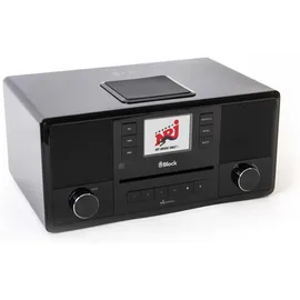 Block AURORA Smartradio Hochglanz-schwarz