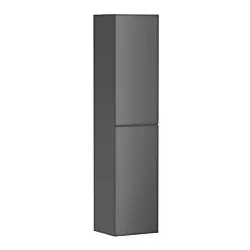 hansgrohe Xevolos E Hochschrank 54220770 400x360x1760mm, links, schiefergrau matt, schiefergrau metallic