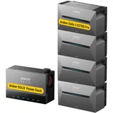 Anker SOLIX Power Dock Multisystem mit Solarbank 3 E2700 Pro Balkonkraftwerk Speicher, by Powerness - 1x Anker Power Dock + 4x Solarbank 3 E2700 Pro / ohne Smart Meter / Powerness Express (Lieferzeit: 5-14 Werktage)