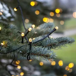LED Lichterkette Weihnachtslictherkette 100 LED 8 Funktionen Timer außen