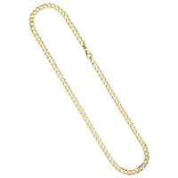 Kette ohne Anhänger JOBO Halsketten Gr. Gelbgold 333, L: 60cm, goldfarben (gelbgold 333) Damen Panzerkette 333 Gold 5,7 mm 60 cm