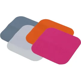 Prym 929222 Patches Köper, Reparaturpatch, 13 x 13 cm, orange, pink, weiß, blau