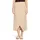 Cartoon Wickelrock Damen Beige 38