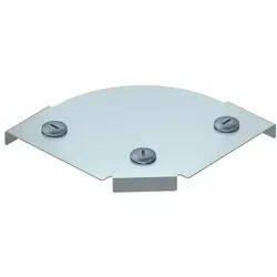 OBO BETTERMANN Deckel Bogen 90° für Bogen RBM 90 100 B=100mm Stahl bandverzinkt