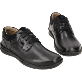 Josef Seibel Anvers 36 43390 Derbys Schnürhalbschuhe, Schwarz, 45 EU | 45 EU Weit