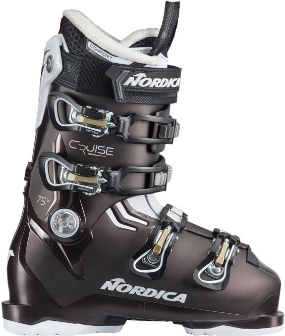 NORDICA THE CRUISE 75 W Ski Schuh 2025 pearl black/white/gold - 23.5