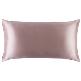 slip Kopfkissenbezug aus Seide - Pillowcase Pink 40X80 Decken Kissen