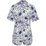 S.Oliver Damen Shorty blau - mint - geblümt Gr.40/42