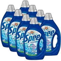 SPEE Deo-Frische Frische-Kick Waschmittel 8x 22 WL (176 Waschladungen), Flüssigwaschmittel mit 4 + 1 Formel bekämpft Alltagsgerüche für 24 h Deo-Frische, Vollwaschmittel für Temperaturen ab 20°C