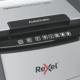 Rexel Optimum AutoFeed+ 100X Aktenvernichter Partikelschnitt
