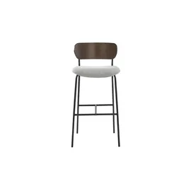 Möbel Kraft Barhocker 2er-Set ¦ grau ¦ Maße (cm): B: 45,5 H: 93,5