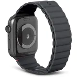 decoded magnetisches Silikonarmband LITE Schwarz 38-40mm