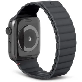 decoded magnetisches Silikonarmband LITE Schwarz 38-40mm