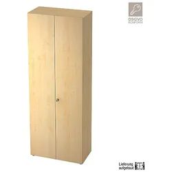 Hammerbacher Profi - Abschließbarer Schrank 6 OH / Breite: 80 cm / Inkl. Streifengriff / Verschiedene Dekore erhältlich - Art-Nr: v268t6/3/3/sg