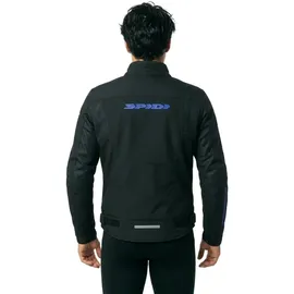 Spidi Corsa Tex Motorrad Textiljacke Schwarz/Blau S