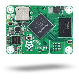 LUCKFOX Core3566104000 Module, Features Rockchip RK3566 Quad Core Processor, with 4GB LPDDR4 SDRAM Memory, Dual Band(2.4GHz/5.0GHz) WiFi, BT5.0, Compatible with Raspberry Pi CM4 Baseboard