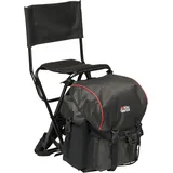 Abu Garcia Angelstuhl Standardrucksack 20l Schwarz/Rot