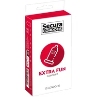 SECURA Kondome Extra Fun“ mit Stimulationsnoppen, transparent
