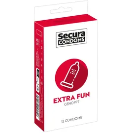 SECURA Kondome Extra Fun“ mit Stimulationsnoppen, transparent