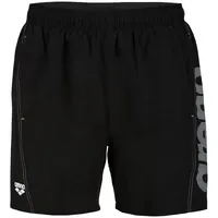 adidas Badeshorts Fundamentals Logo Schwarz/Weiß XL