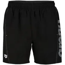 adidas Badeshorts Fundamentals Logo Schwarz/Weiß XL