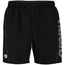 adidas Badeshorts Fundamentals Logo Schwarz/Weiß XL