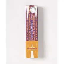 journey of something Portable Backgammon Set - Colourful Roll-Up Board with Dice & Token Storage - Game for Travel & Home