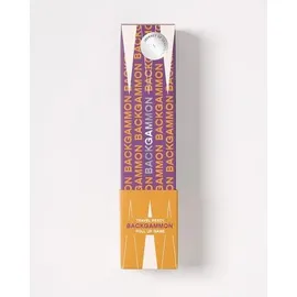 journey of something Portable Backgammon Set - Colourful Roll-Up Board with Dice & Token Storage - Game for Travel & Home