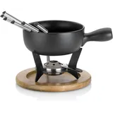 Kela Country Fondue Set schwarz