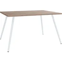 VCM Schreibtisch Bürotisch Skandanivischer Retro Look Salia 110x80