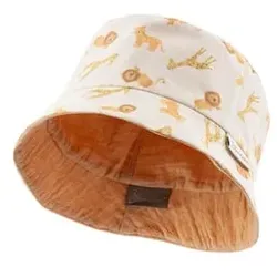 Sterntaler Wende-Fischerhut Giraffen natur, 41 cm