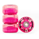 Rio Roller Light Up 4 Units Rad - Pink Glitter - S