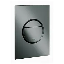 Grohe Nova Cosmopolitan Betätigunsplatte 37601A00 hard graphite, senkrechte Montage