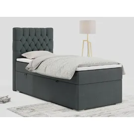 MKS Pera 90 x 200 cm H3 Dunkelgrau