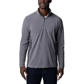 Columbia Klamath Range II Half Zip Fleece Pullover für Herren, City Grey, Shark