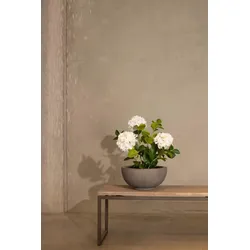 Weiße Hortensie - Hydrangea Kunstpflanze, 3 Blüten