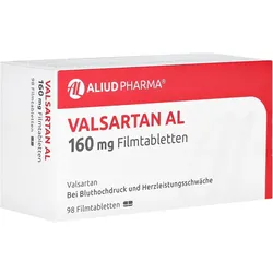 Valsartan AL 160 mg Filmtabletten 98 St