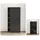 OTTO home Moid Computerschrank 88 x 174,6 x 41,5 cm Schwarz
