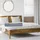 Relaxdays Unterbettkommode 14 x 100 x 45 cm 3-tlg. grau/transparent