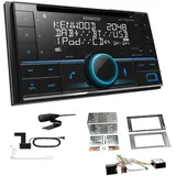 Kenwood DPX-7300DAB Autoradio Bluetooth DAB+ für Ford Transit silber Canbus